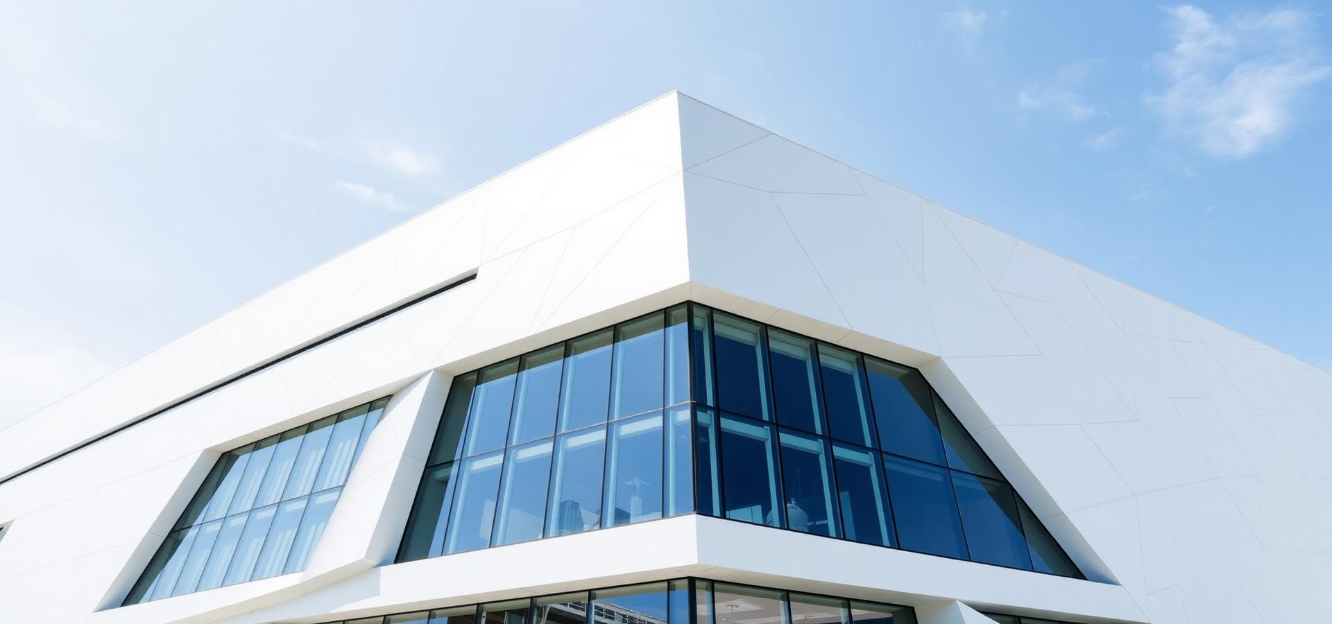 Modern white architecture